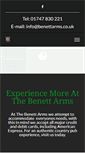Mobile Screenshot of benettarms.co.uk
